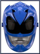 Movie FX Blue Ranger Mask from Power Rangers 2017 Movie - Role Play manufactured by Bandai [Loose]