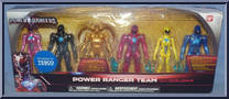 Power Ranger Team with Goldar from Power Rangers 2017 Movie - Box Sets manufactured by Bandai [Front]