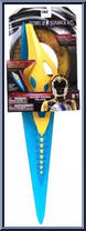 Yellow Power Sword from Power Rangers 2017 Movie - Role Play manufactured by Bandai [Front]