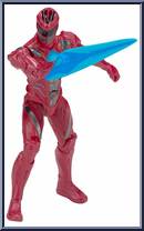 Red Ranger Action Hero from Power Rangers 2017 Movie - Action Heroes manufactured by Bandai [Loose]