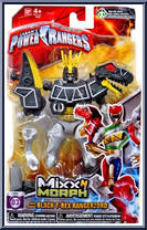 Dino Charge Black T-Rex Rangerzord from Power Rangers Dino Charge - Mixx N Morph manufactured by Bandai [Front]