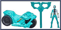 Sabertooth Battle Rider from Power Rangers Dino Fury - Rip N Go manufactured by Hasbro [Loose]