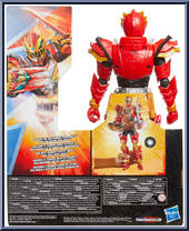Spiral Strike Red Ranger from Power Rangers Dino Fury - Basic Series manufactured by Hasbro [Back]