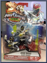 Black Ranger from Power Rangers Dino Super Charge - Dino Drive manufactured by Bandai [Front]