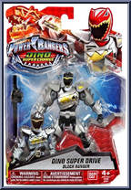 Black Ranger from Power Rangers Dino Super Charge - Dino Super Drive manufactured by Bandai [Front]