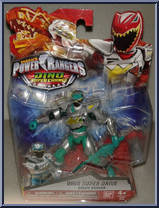 Green Ranger from Power Rangers Dino Super Charge - Dino Super Drive manufactured by Bandai [Front]