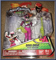 Pink Ranger from Power Rangers Dino Super Charge - Dino Drive manufactured by Bandai [Front]