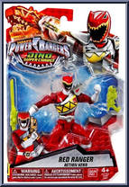 Red Ranger Action Hero from Power Rangers Dino Super Charge - Action Heroes manufactured by Bandai [Front]