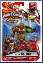 Villain Sledge from Power Rangers Dino Super Charge - Villains manufactured by Bandai [Front]