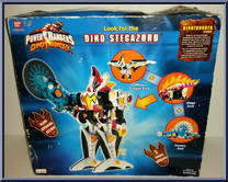 12" Triassic Ranger & Raptor Cycle from Power Rangers Dino Thunder - 12" Scale manufactured by Bandai [Back]