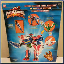 Deluxe Blizzard Force Megazord from Power Rangers Dino Thunder - Deluxe Megazords manufactured by Bandai [Back]
