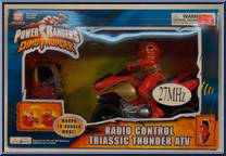 Radio Control Triassic Thunder ATV from Power Rangers Dino Thunder - Radio Control manufactured by Bandai [Front]