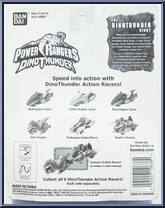 Raptor Chariot from Power Rangers Dino Thunder - Action Racers manufactured by Bandai [Back]