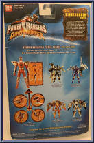 Triassic Quadro-Battlized Power Ranger from Power Rangers Dino Thunder - Quadro-Battlized manufactured by Bandai [Back]