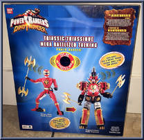 Triassic Mega Battlized Talking Power Ranger from Power Rangers Dino Thunder - 12" Scale manufactured by Bandai [Back]