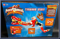 Tyranno Staff from Power Rangers Dino Thunder - Role Play manufactured by Bandai [Back]