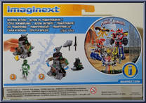Battle Armor Green Ranger from Power Rangers - Battle Armor manufactured by Fisher-Price [Back]