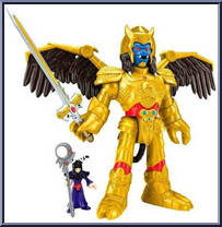 Goldar & Rita Repulsa from Power Rangers - Vehicles manufactured by Fisher-Price [Loose]