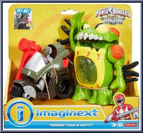 Terror Toad & Putty from Power Rangers - Vehicles manufactured by Fisher-Price [Front]