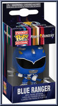 Blue Ranger (30th Anniversary) from Power Rangers - Pop! Keychains manufactured by Funko [Front]