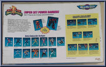 Super Set Power Rangers from Power Rangers - Micro Machines manufactured by Galoob [Back]