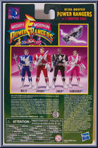 Billy from Power Rangers - Retro-Morphin manufactured by Hasbro [Back]