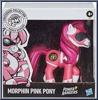 Morphin Pink Pony from Power Rangers - My Little Pony manufactured by Hasbro [Front]