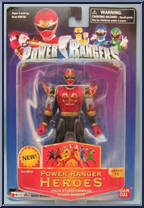 Ninja Storm Crimson Power Ranger Action Figure