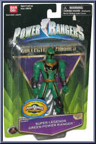 Super Legends Green Power Ranger from Power Rangers Heroes - Series 18 manufactured by Bandai [Front]