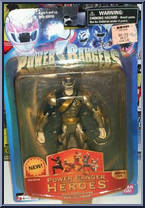 Wild Force Silver Power Ranger from Power Rangers Heroes - Series 14 manufactured by Bandai [Front]