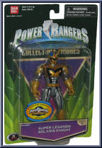 Super Legends Solaris Knight from Power Rangers Heroes - Series 18 manufactured by Bandai [Front]