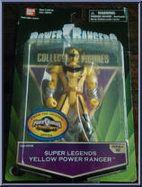 Super Legends Yellow Power Ranger from Power Rangers Heroes - Series 18 manufactured by Bandai [Front]