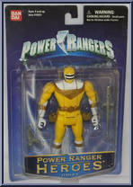Yellow Ranger from Power Rangers Heroes - Series  5 manufactured by Bandai [Front]