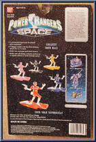 Red Galaxy Glider from Power Rangers in Space - Galaxy Gliders manufactured by Bandai [Back]