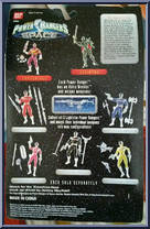 Blue Lightstar Power Ranger from Power Rangers in Space - Lightstar Power Rangers manufactured by Bandai [Back]
