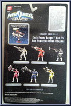 Astro Blue Power Ranger / White Bonus Figure from Power Rangers in Space - Bonus Figures manufactured by Bandai [Back]