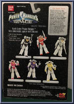 Lunar Yellow Power Ranger from Power Rangers in Space - Lunar Rangers manufactured by Bandai [Back]