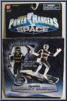 Black Galaxy Glider from Power Rangers in Space - Galaxy Gliders manufactured by Bandai [Front]