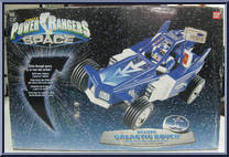 Deluxe Blue Galactic Rover from Power Rangers in Space - Galactic Rovers manufactured by Bandai [Front]