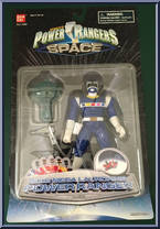 Blue Mega Launching Power Ranger Action Figure