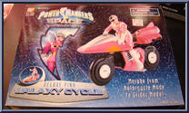 Deluxe Pink Galaxy Cycle from Power Rangers in Space - Galaxy Cycles manufactured by Bandai [Front]