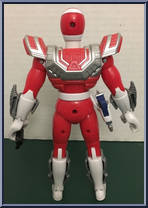 Red Astro Armor Ranger from Power Rangers in Space - Astro Armor manufactured by Bandai [Loose]