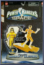 Yellow Galaxy Glider from Power Rangers in Space - Galaxy Gliders manufactured by Bandai [Front]