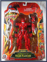 Deluxe Animorphin' Tiger Ranger Action Figure