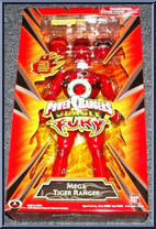 Mega Tiger Ranger from Power Rangers Jungle Fury - Mega manufactured by Bandai [Front]