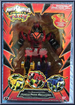 Transforming Jungle Pride Megazord from Power Rangers Jungle Fury - Megazords manufactured by Bandai [Front]