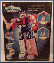 Lightspeed Megazord from Power Rangers Lightspeed Rescue - Deluxe manufactured by Bandai [Back]