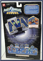 Titanium Morpher from Power Rangers Lightspeed Rescue - Morphers manufactured by Bandai [Back]