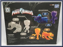 Yellow Ranger / Zord (Clear Yellow) from Power Rangers - Exclusives manufactured by Loyal Subjects [Back]