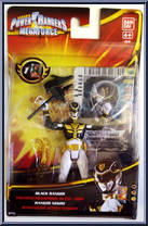 Black Ranger from Power Rangers Megaforce - Basic Series manufactured by Bandai [Front]